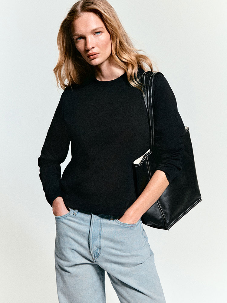 オーガニックコットン100％ 長袖Tシャツ